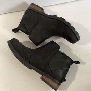 Sorel Emilie Chelsea Boot Black size 7.5